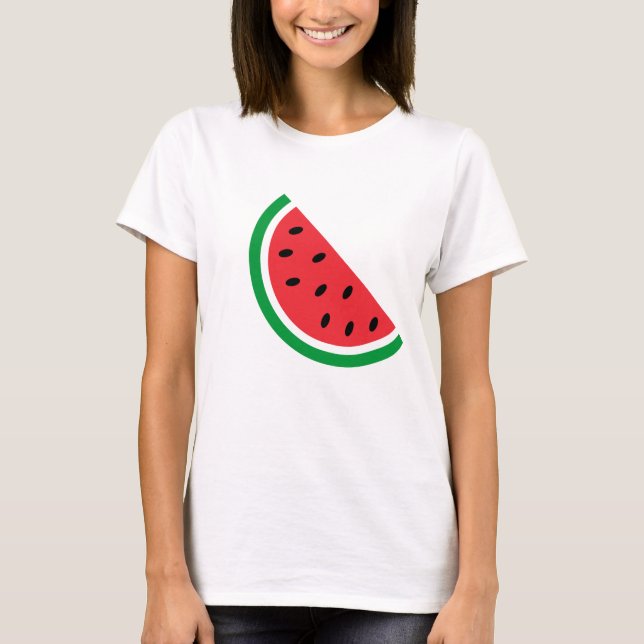 Palestine Watermelon T-Shirt (Vorderseite)