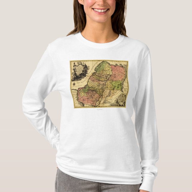 PalestinePanoramic MapPalestine 4 T-Shirt (Vorderseite)