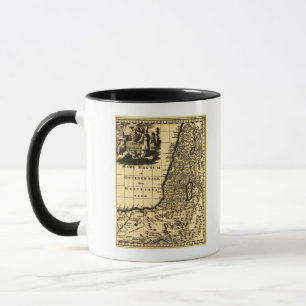 PalestinePanoramic MapPalestine Tasse