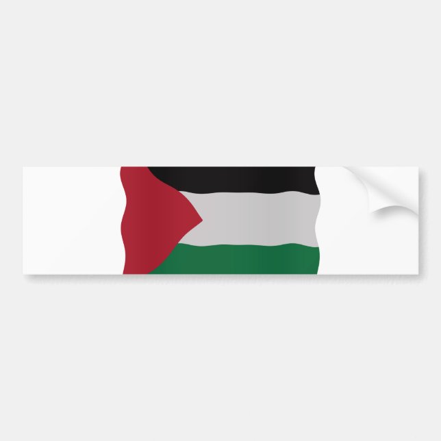 Palestinian flag autoaufkleber (Vorne)