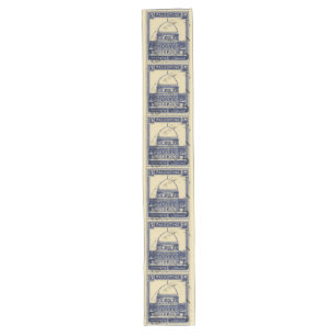palestinische antike Briefmarke 1920 Großer Tischläufer