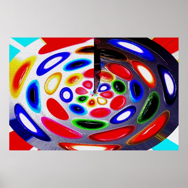 Palette der Meditation Poster (Vorne)