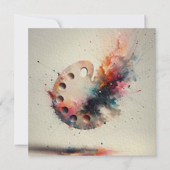 Palette of Creation  Einladung (Vorderseite)