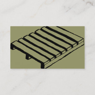 Paletten-Visitenkarten Visitenkarte