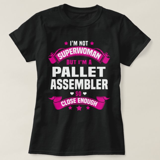 Palettenmontierer T-Shirt (Design vorne)
