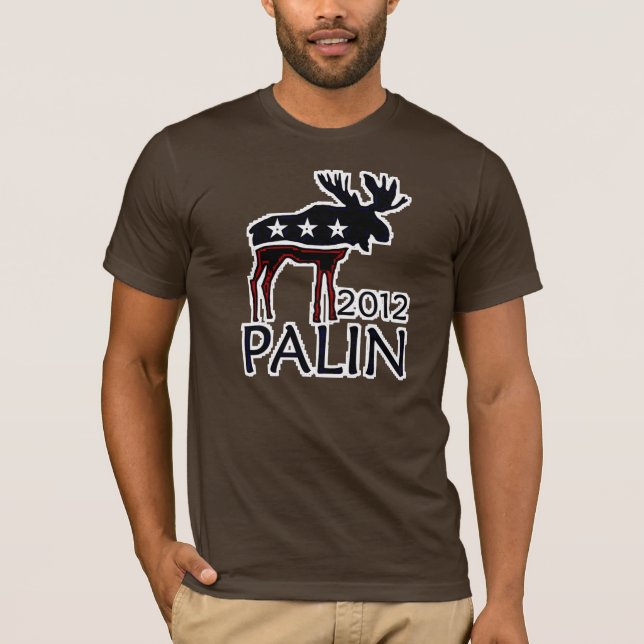 Palin 2012 Elche T-Shirt (Vorderseite)