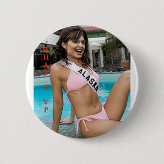 palin Bikini Alaska Button