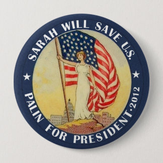Palin für Präsidenten 2012 Button