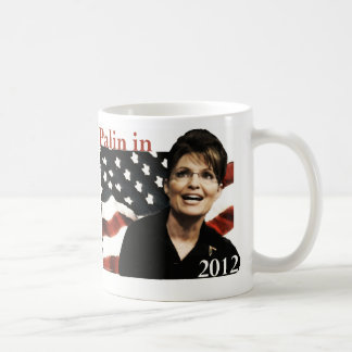 Palin im Jahre 2012 Tasse