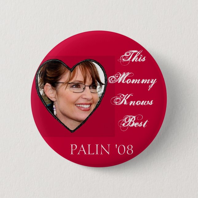 Palin kennt Bestes Button (Vorderseite)