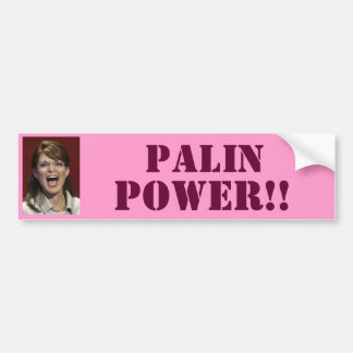 Palin Power!! - Autoaufkleber