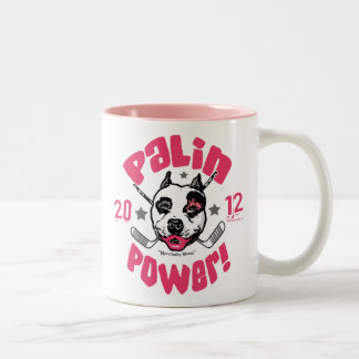 Palin Power-Gruben-StierTasse 2012 Zweifarbige Tasse