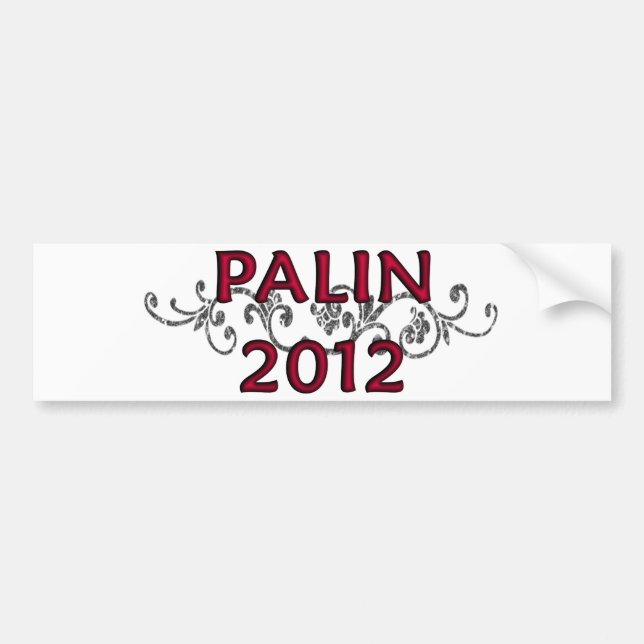 Palin Rebe-Autoaufkleber 2012 Autoaufkleber (Vorne)