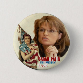 Palin Vizepräsident Button
