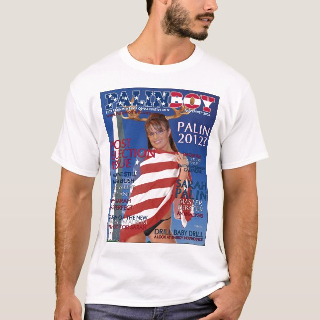 PALINBOY - Ich zog für Palin T - Shirt (Vorderseite)