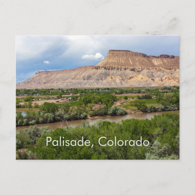 Palisade, Colorado Postkarte (Vorderseite)