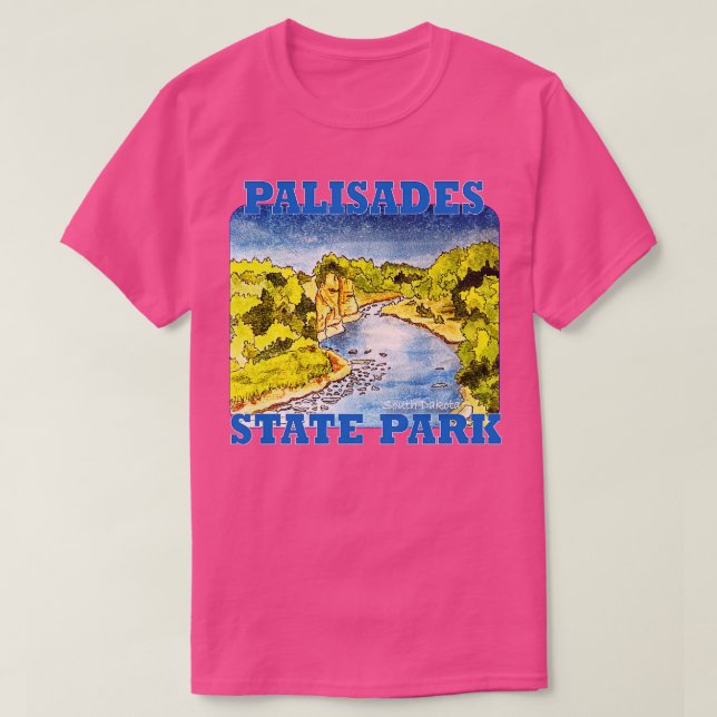 Palisades Staat Park South Dakota T-Shirt (Design vorne)