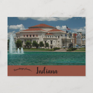 Palladium Carmel Indiana Postkarte
