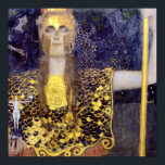 Pallas Athena, Gustav Klimt Poster<br><div class="desc">Gustav Klimt (14. Juli 1862 - 6. Februar 1918) war ein österreichischer symbolischer Maler und einer der prominentesten Mitglieder der Wiener Sezessionsbewegung. Klimt ist bekannt für seine Gemälde, Wandgemälde, Skizzen und andere Kunstobjekte. Neben seinen figurativen Werken, die Allegorien und Portraits enthalten, malte er Landschaften. Unter den Künstlern der Wiener Sezession...</div>