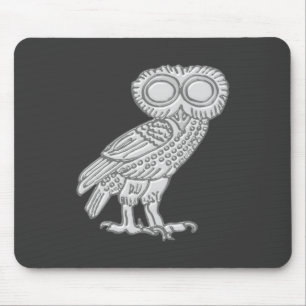 Pallas Athene Athena Eule owl Mousepad