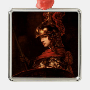 Pallas Athene oder, gepanzerte Zahl, 1664-65 Ornament Aus Metall