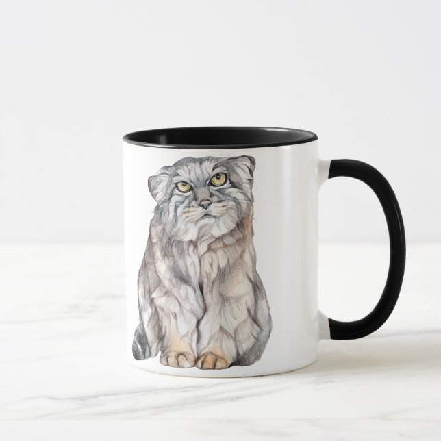 Pallas Katze - C ist für Katze Tasse (Rechts)