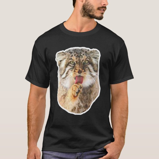 Pallas-Katze T-Shirt (Vorderseite)