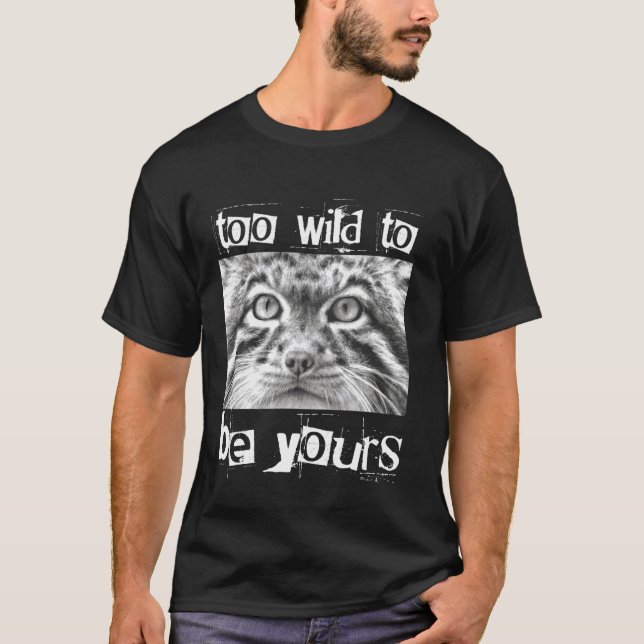 Pallas-Katze T-Shirt (Vorderseite)