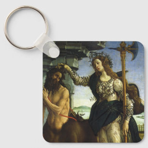 Pallas (Minerva) und Centaur von Sandro Botticelli Schlüsselanhänger