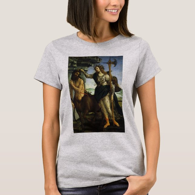 Pallas (Minerva) und Centaur von Sandro Botticelli T-Shirt (Vorderseite)