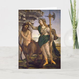 Pallas und Centaur   Botticelli Karte