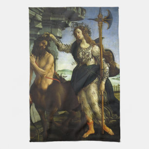 Pallas und der Kentaur von Sandro Botticelli Geschirrtuch