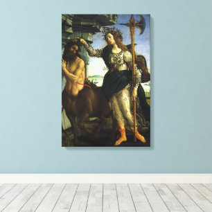 Pallas und der Zentaur von Sandro Botticelli Leinwanddruck