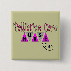 Palliativmedizin-Krankenschwester-Geschenke Button