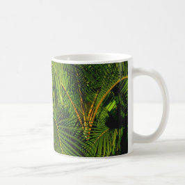 Palm Ballet Natur Kunst Schönheit Kaffeetasse