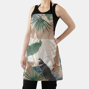 Palm Banana Blätter Bliss (Herbstfarben) 1 #tropic Schürze