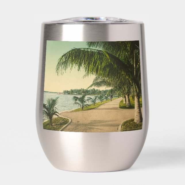 Palm Beach alte Florida-Szene (Vorderseite)