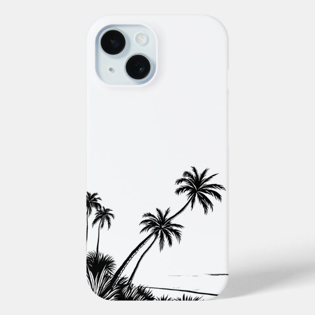 Palm Beach Case-Mate iPhone Hülle (Rückseite)