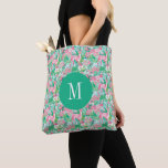 Palm Beach Christmas Reindeer Mit Monogramm<br><div class="desc">PreppyPrint.com - Fügen Sie Ihre personalisierte Touch zu dieser Tote-Tasche hinzu. Klicken Sie auf "Design bearbeiten",  um den Schriftart,  die Bildgröße usw. zu ändern. Übertragen Sie dieses Design auch auf die Produkte Ihrer Wahl! Bitte besuchen Sie meinen Designer-Shop,  PreppyPrint.com,  um die Dinge zu koordinieren.</div>