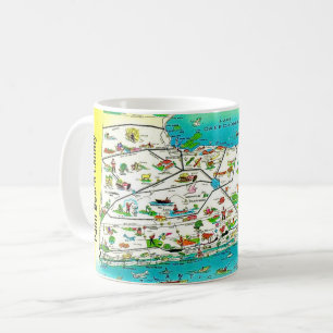 Palm Beach County Karte Tasse