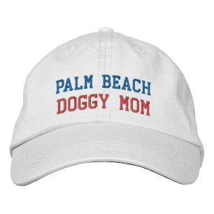 PALM BEACH DOGGY MAMA bestickter Hut