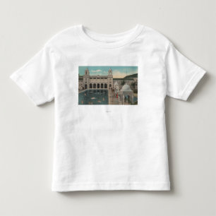 Palm Beach, FL - Ansicht im Freiendes Pools u. des Kleinkind T-shirt