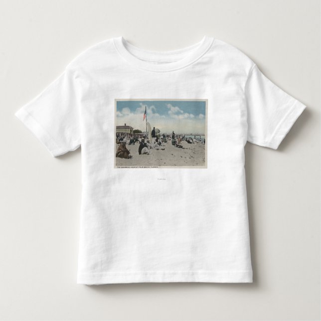 Palm Beach, FL - die schwimmende Stunde Kleinkind T-shirt (Vorderseite)