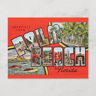 Palm Beach FL Postkarte