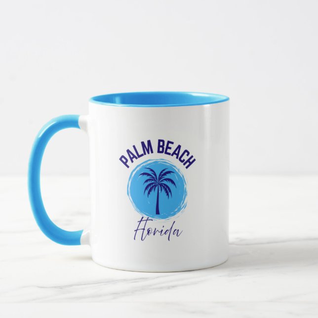 Palm Beach Florida Kaffeetasse (Links)