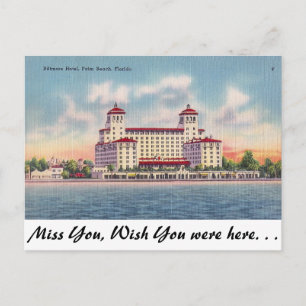 Palm Beach, Florida Postkarte