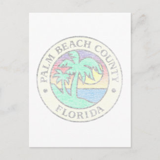 Palm Beach Landkreis Postkarte