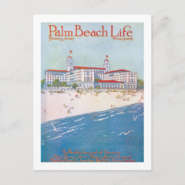 Palm Beach Life #11 Postkarte (Vorderseite)