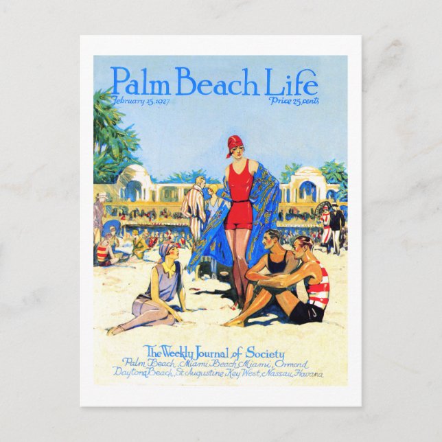 Palm Beach Life #13 Postkarte (Vorderseite)