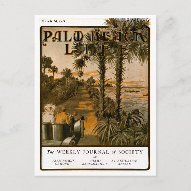 Palm Beach Life #17 Postkarte (Vorderseite)